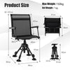 Portable Camping 360° Silent Swivel Blind Hunting Chair Folding Hunter Chair