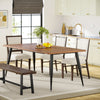 Tribesigns 180 x80 cm Large Dining Table for 6 to 8, Industrial Kitchen Table