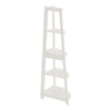 5Tiers Corner Shelf Ladder Bookshelf Bookcase Rack for Plant/Book/Trophy Display