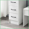 Dressing Table Mirror & LED Light Stool Makeup Vanity Set Desk Organizer Dresser