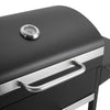 Black XL BBQ Charcoal Grill Barbecue Smoker Garden Outdoor Cooking Grill Steel