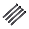 Dining Table Leg Metal Desk Support DIY Heavy Duty Furniture Feet Set of 4 Black
