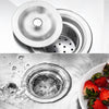 Commercial Sink Stainless Steel Kitchen Single Sink Catering Wash Table +Worktop
