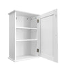 Bath Bathroom Cabinet 4 Drawer Floor Storage Cupboard Wooden Storage Unit White