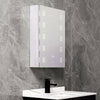 Bathroom Mirror Cabinet With LED Lights Shaver Socket Demister Illuminated 700mm