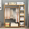 Wooden Clothes Rail Garment Rack Hanging T-Shirt Coat Stand Storage Shelves Home