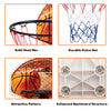 Wall Mounted Basketball Hoop & Backboard Set Indoor Outdoor Basketball Backboard