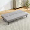 Sofa Bed Budget 3 Seater Fabric Folding Convertible Click Clack Couch Sofabed
