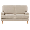 Hampshire Fabric 2 Seater Sofa In Stone