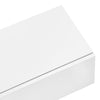 TV Unit Modern Living Room Cabinet Media Stand Furntiure RGB LED Light White