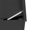 Medium Parcel Delivery Drop Box Lockable Home Storage Letter Post Box Black