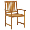 Garden Chairs 8 pcs Solid Acacia Wood vidaXL