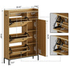 3 Drawer Shoe Cabinet Storage Cupboard Unit Shoe Rack Wooden Stand Organiser