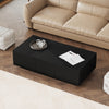 Coffee Table with Drawers Push-Pull Storage High Gloss Black for Living Room