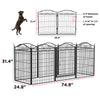 Heavy Duty 8 Panels Indoor & Outdoor Pet Playpen Dog Puppy Exercise Play Fence