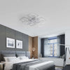 Dimmable LED Ceiling Light Square Modern Chandelier Lighting 80W Remote Control