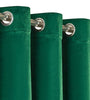 Thick Heavy Velvet Curtains Eyelet Ring Top Fully Lined PAIR of Ready Made Panel