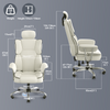 Ergonomic Executive Office Chair Gaming Computer Desk Chair Headrest Recliner