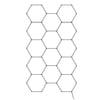 14 Hexagon Hex LED Lighting Car Detail Home Garage Workshop Custom With BORDER