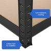 1.8m Warehouse 5 Tier Racking Shelf Heavy Duty Steel Garage MDF Shelving Unit