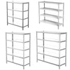 4/5 Tiers Stainless Steel Storage Rack/Shelving Kitchen/Office/Garage Shelf Unit