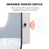 LED Illuminated Bathroom Mirror With Demister Motion Sensor Wall Mounted 800x600
