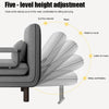 Double Folding 5 Position Convertible Sleeper Armchair Chair Sofa Bed NEW