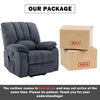 Massage Power Lift Recliner Chair Single Sofa with Heat & Vibration for Elderly