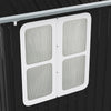 Metal Garden Shed Outdoor Storage Shed Patio Yard Tool Shed Galvanised Steel