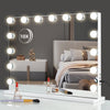 LED Hollywood Makeup Mirror Large Vanity Light Mirror with Dimmable LED Bulbs