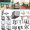 Steel Table Legs Trapezium Frame X Frame Dining Coffee Bench Desk Feet Stand DIY