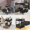Rotating Storage Shelf Rack Kitchen 2-6 Tiers Grocery Fruit Vegs Onion Organizer