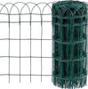 10M PVC Coated Garden Border Fence Lawn Path Edging Wire Mesh Decorative Fence