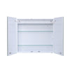 Illuminated LED Bathroom Mirror Cabinet With Demister Sensor Shaver Socket