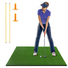 Golf Hitting Mat Artificial Turf Mat Indoor Outdoor Golf Practice Grass Mat