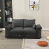 Panana Sofa Suite Set 3 2 or Corner Chaise in Dark Grey Or Light Grey