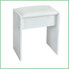 Vanity Dressing Table with Dimmable LED Light Sliding Mirror Shelves Makeup Desk