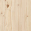 Gecheer Highboard 74x35x117 Solid Wood Pine F0J4