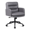 Ralex-chair Adjustable Home Office Chair, Modern Mid Back Desk Chair, Grey