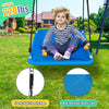 Kids Swing Set Garden Toy Boys & Girls Single Steel 3-12 Years Outdoor Play New