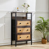 3/4/5/6/8 Drawer Chest of Drawers Dresser Bedside Storage Organizer Unit Bedroom