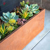 L/XL/XXL Cube Steel Garden Planter Patio Box Flowers Plant Pot Trough Raised Bed