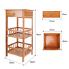 Luxuary Bedside Tables Nightstands Drawers Storage Room Kids Book Shelf Table