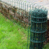 10M PVC Coated Garden Border Fence Lawn Path Edging Wire Mesh Decorative Fence