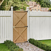 Large Wooden Garden Gate Solid Pine Wood Door Pedestrian Gate with Fitting Kits
