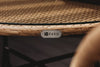 DAKO Garden Set MANOLI – Sofa, Chairs & Coffee Table – Rattan Effect & Cushions