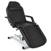 Hydraulic Massage Table Adjustable Beauty Salon Recliner Bed Chair White Base