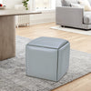 Square Stool 5-In-1 Magic Cube Combination Nesting Ottoman Sofa Foot Rest Stools