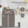 3L Portable Steam Sauna Spa Room Full Body Slimming Detox Therapy Tent Indoor