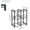 3 Tier Water Jug Rack for 5 Gal Water Bottle 6 Bottles Water Jug Dispenser Stand